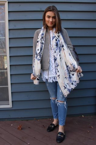Winter Outfit and Makeup Look