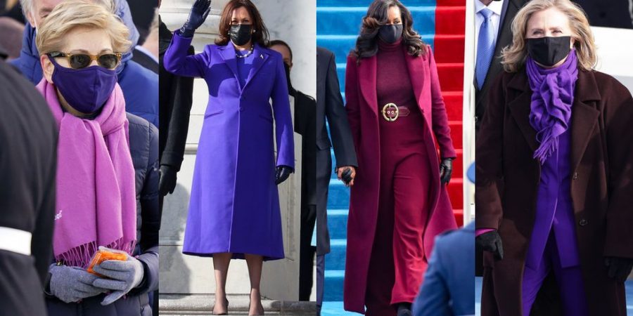 Purple+and+Pearls%3A+The+Meaningful+Fashion+of+the+Presidential+Inauguration+2021