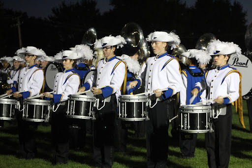 Warren Township High School Marching Band Performs At First Competition of 2021