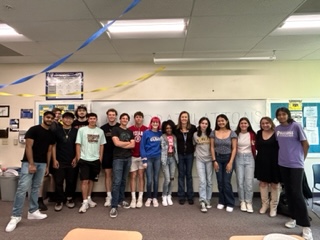 Ms. O and her period 4 class party 2023
